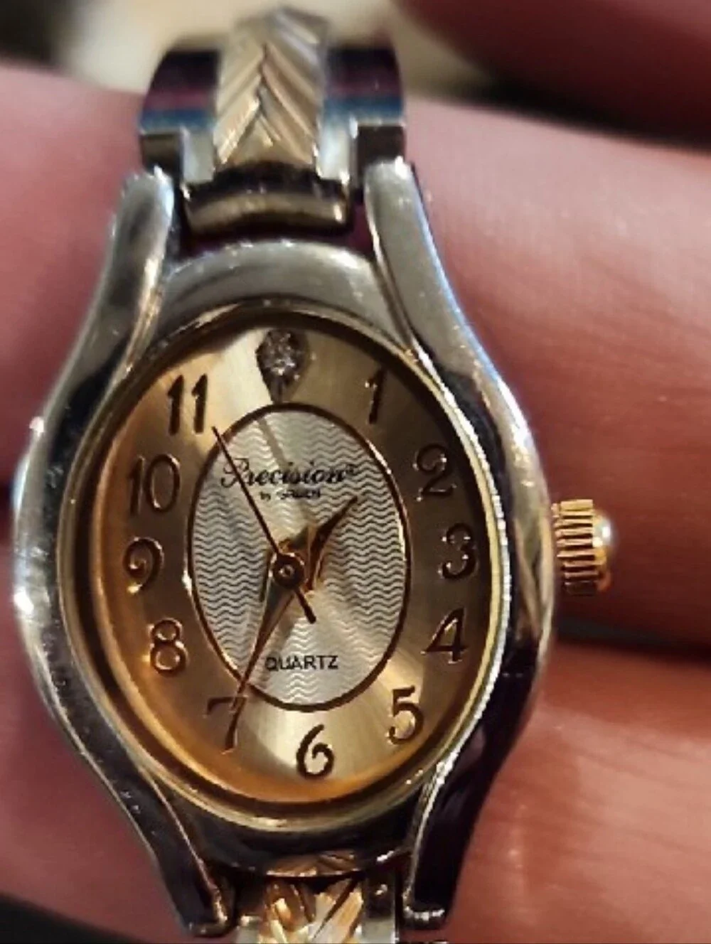 Precision Ladies Two Tone Watch